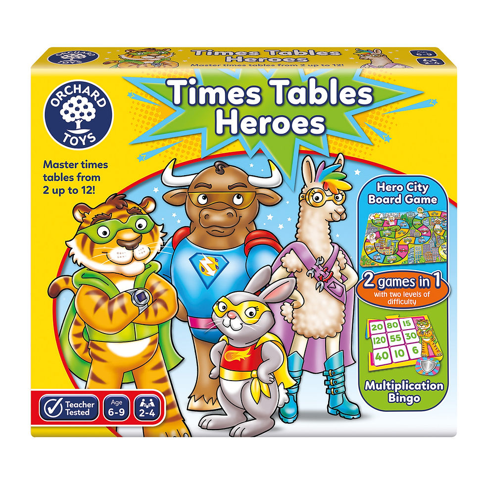Thumbnail: Orchard Toys Times Tables Heroes Game