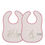 Thumbnail: Enesco Flopsy Childrens bibs - Set of 2