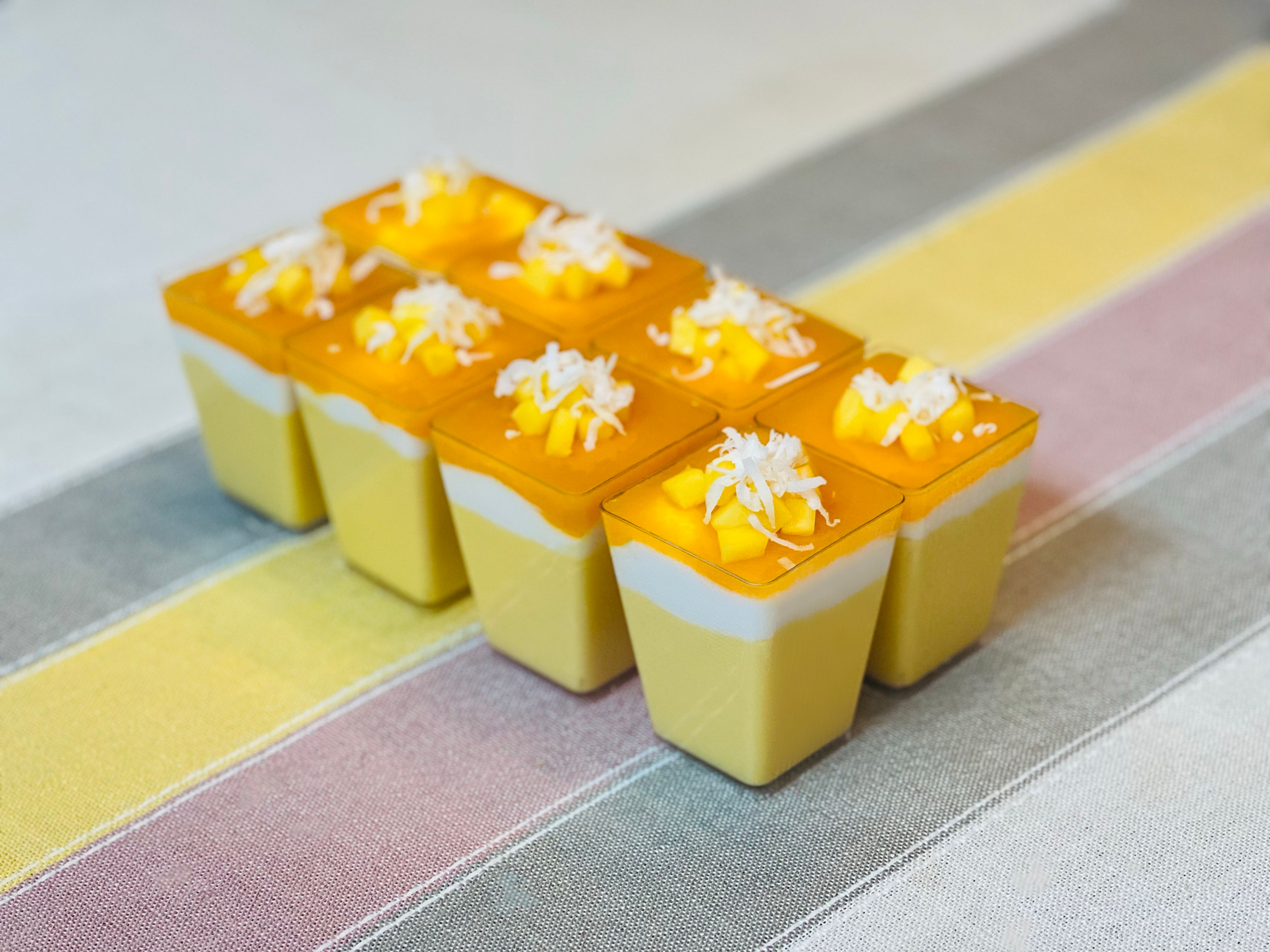 Mango Coconut Mousse