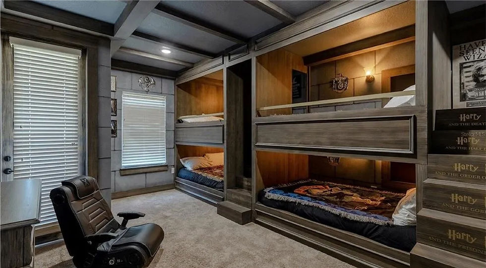 Harry Potter Hogwarts Dorm Themed Room