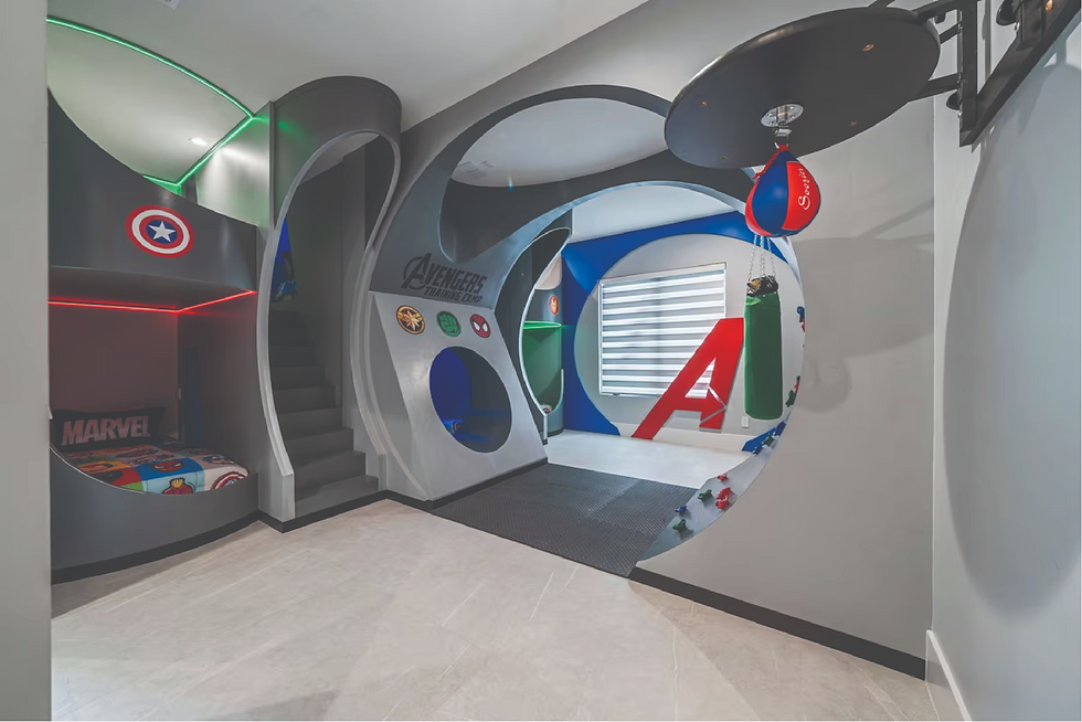 Avengers Valhalla Terrace Room