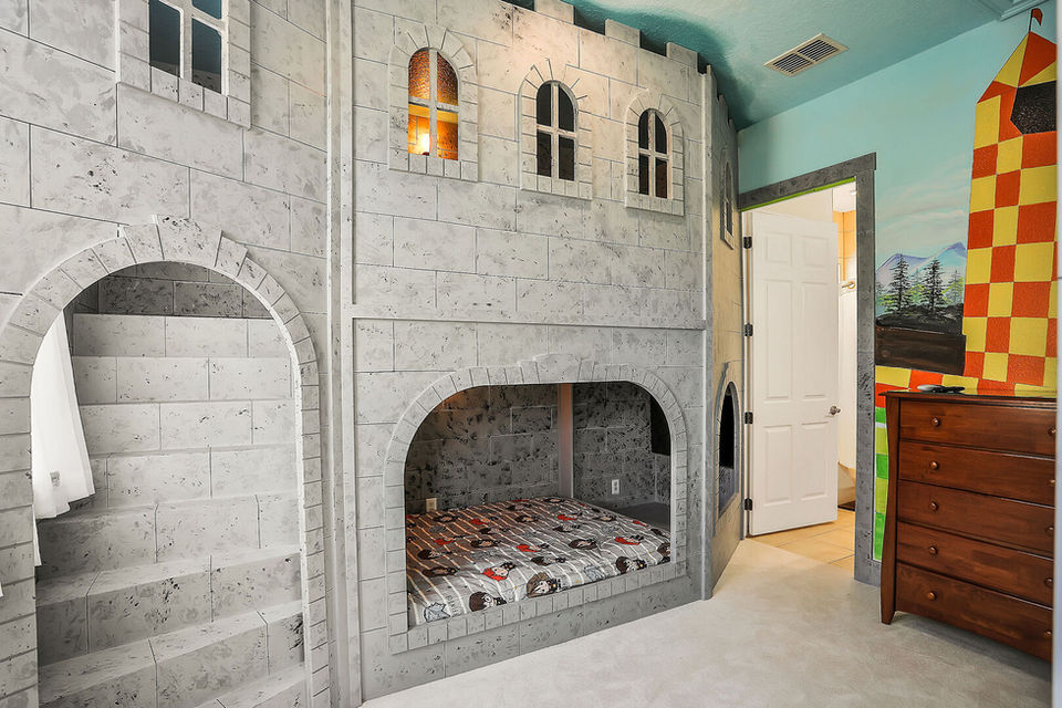 Harry Potter Themed Castle Bedroom