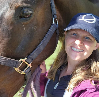 Dr. K and her horse