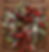 Festive Christmas wreath with red ornaments and bows