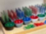 Montessoriskolemateriell i klasserommet