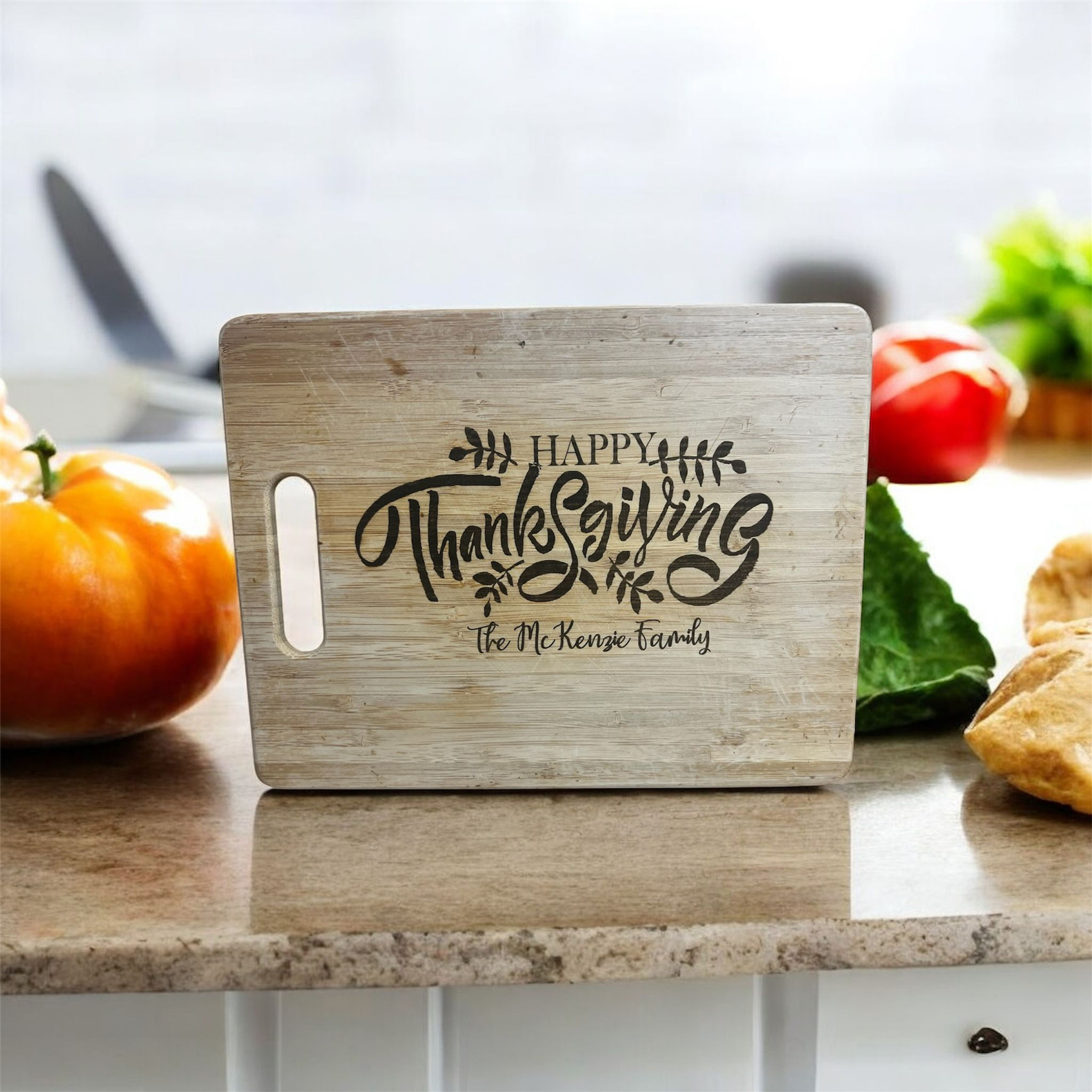 15 x 10 Engraved Cutting Board – Custom Gift for Weddings, Annivers