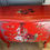 Thumbnail: French Red Asian Bombe Chest with Peacock Floral Theme