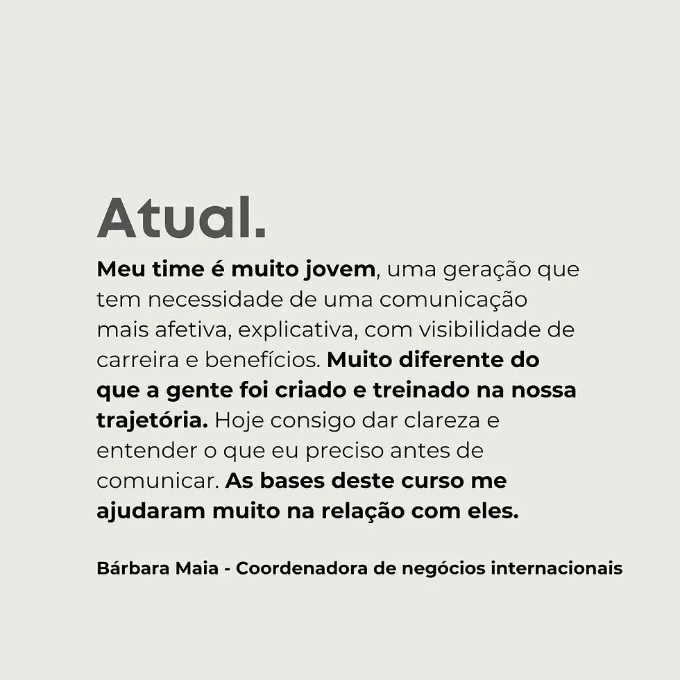 Comunicação Consciente para Líderes