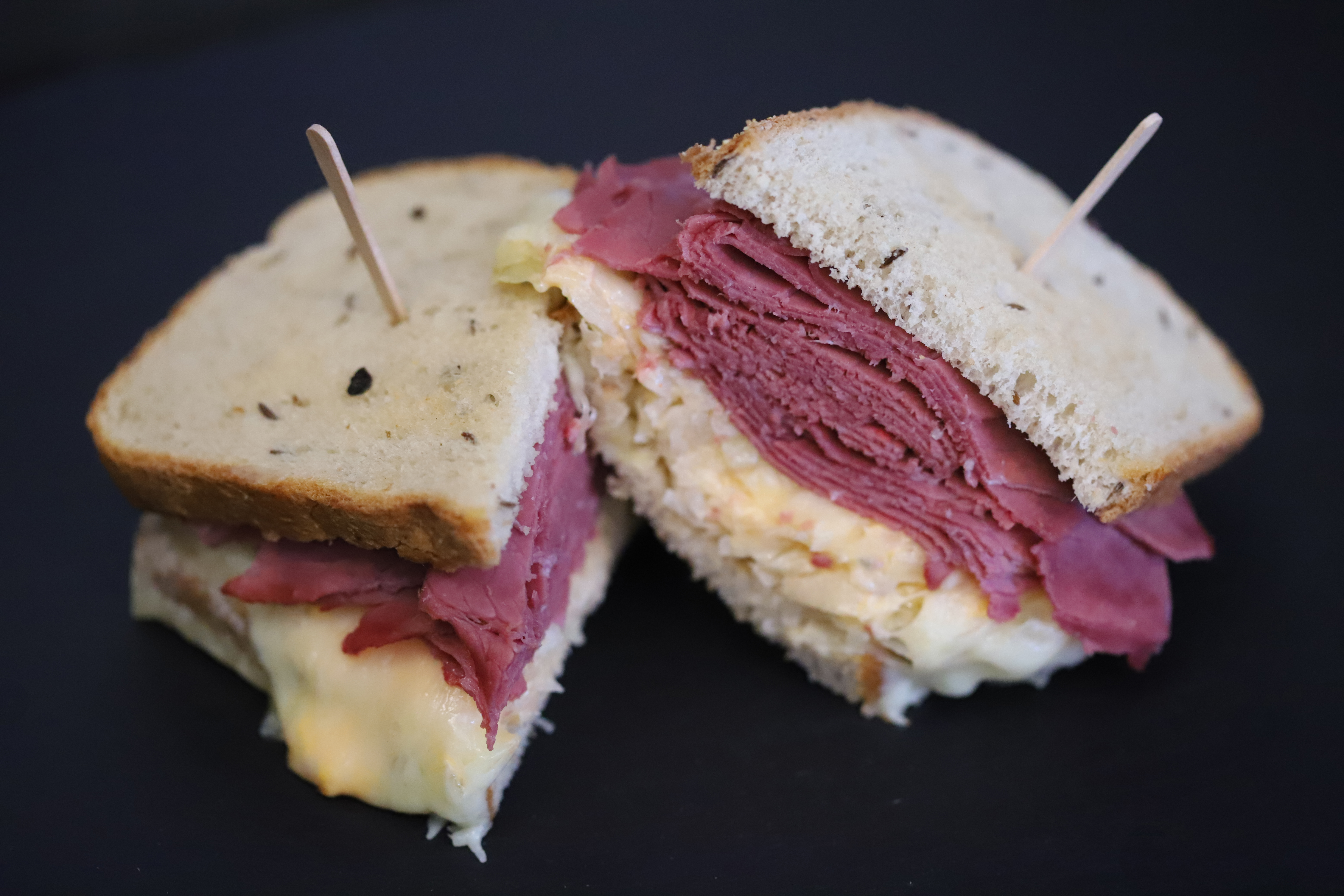 Corned-beef Reuben at Le Sandwich SF