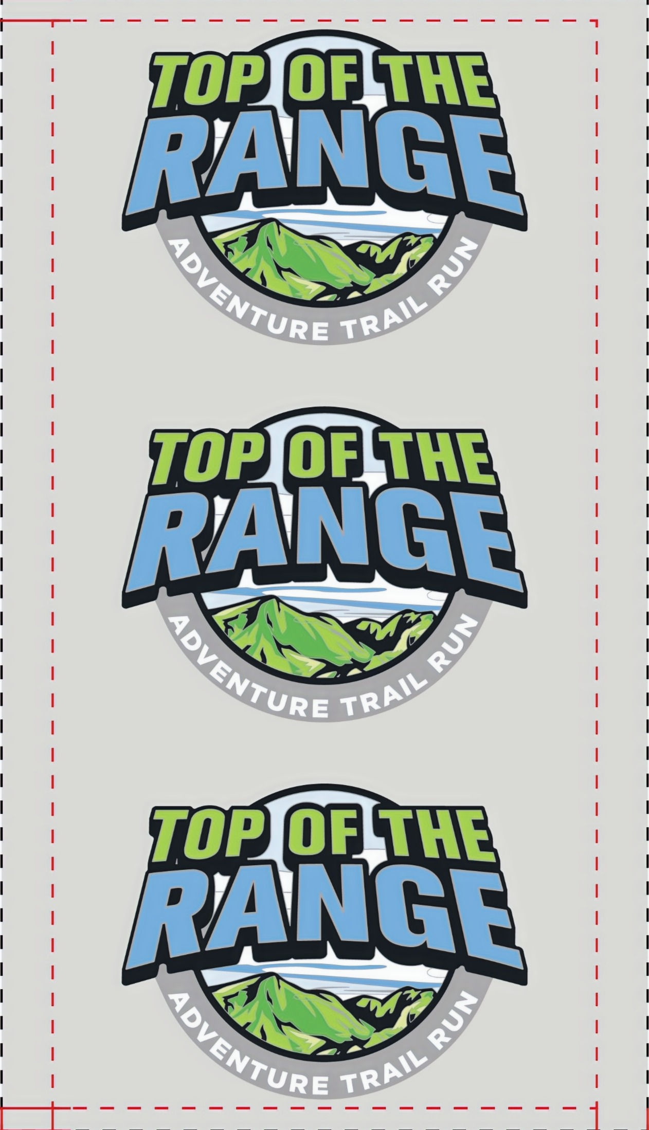 Light Grey Scenic Rim Ultra Marathon T-Shirt