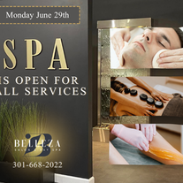 Spa Open Monday 6/29