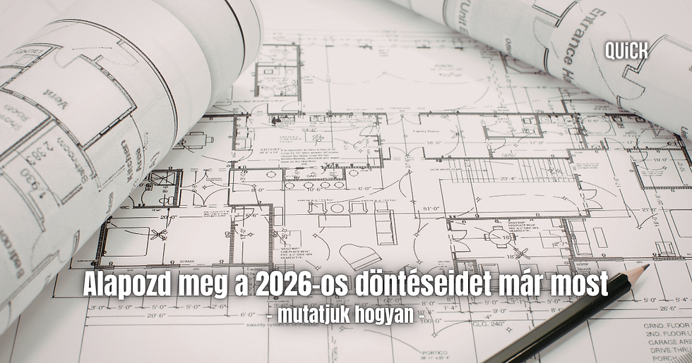 Nem kell megvárnod a beszámolót: így alapozd meg a 2026-os döntéseidet már most | A pénzügyi tervezés lépései