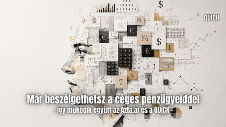 már beszélgethetsz a céges pénzügyeiddel így működik együtt az azta.ai és a quick felirat pénzügyi nyilvántartó költség bevétel excel