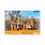 Thumbnail: Sunsets360 Collection On The Farm Wood Framed Print #0180