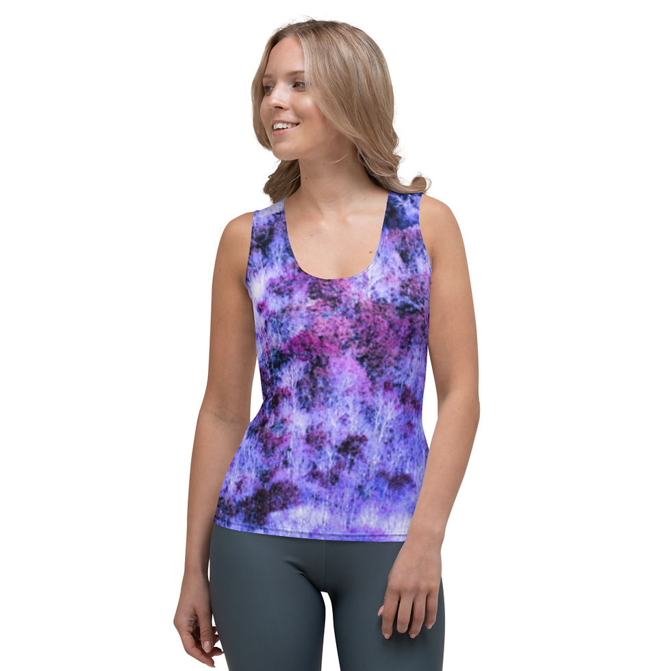 CDSlams360 Parrott Collection In The Woods Women's Sublimation Tank Top #0081