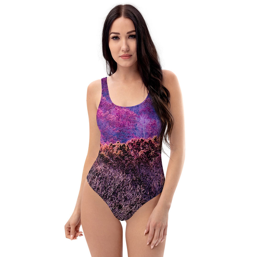 CDSlams360 Parrott Collection Fall Colors One-Piece Swimsuit #7690
