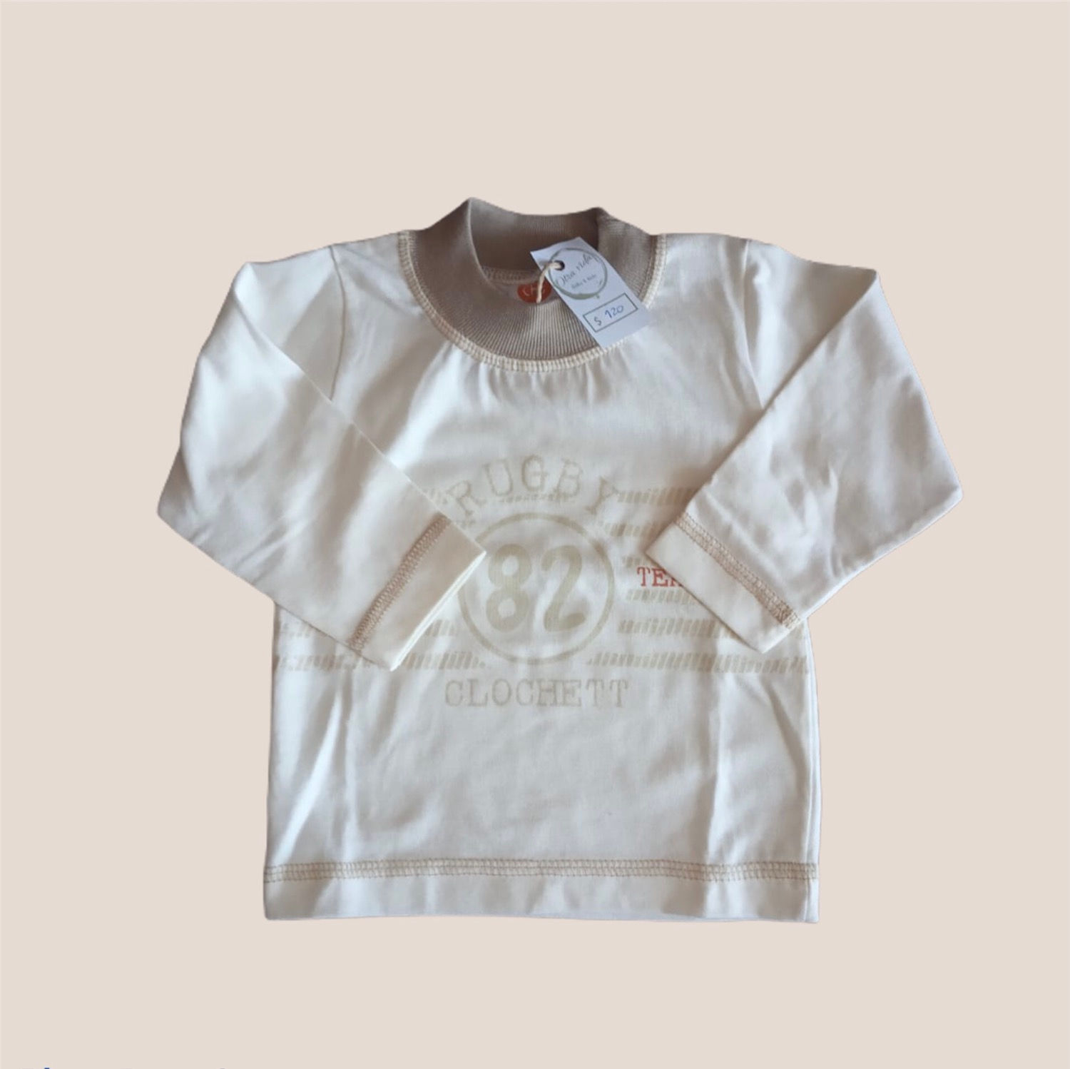 Remera algodón 9 meses