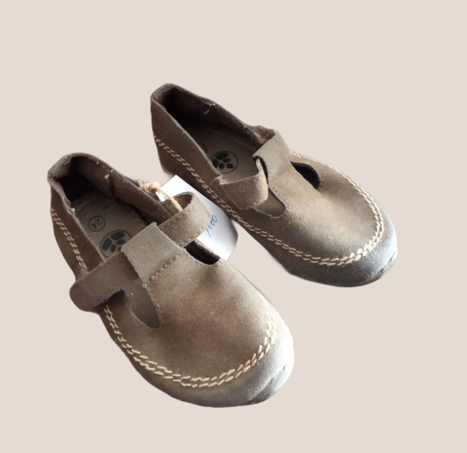 Guillerminas gamuza talle 24