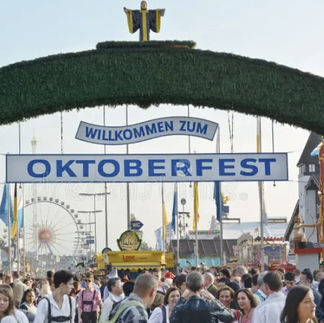 Entrance to Munich Octoberfest