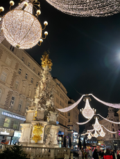 Chandelier Christmas Decos Graben Vienna