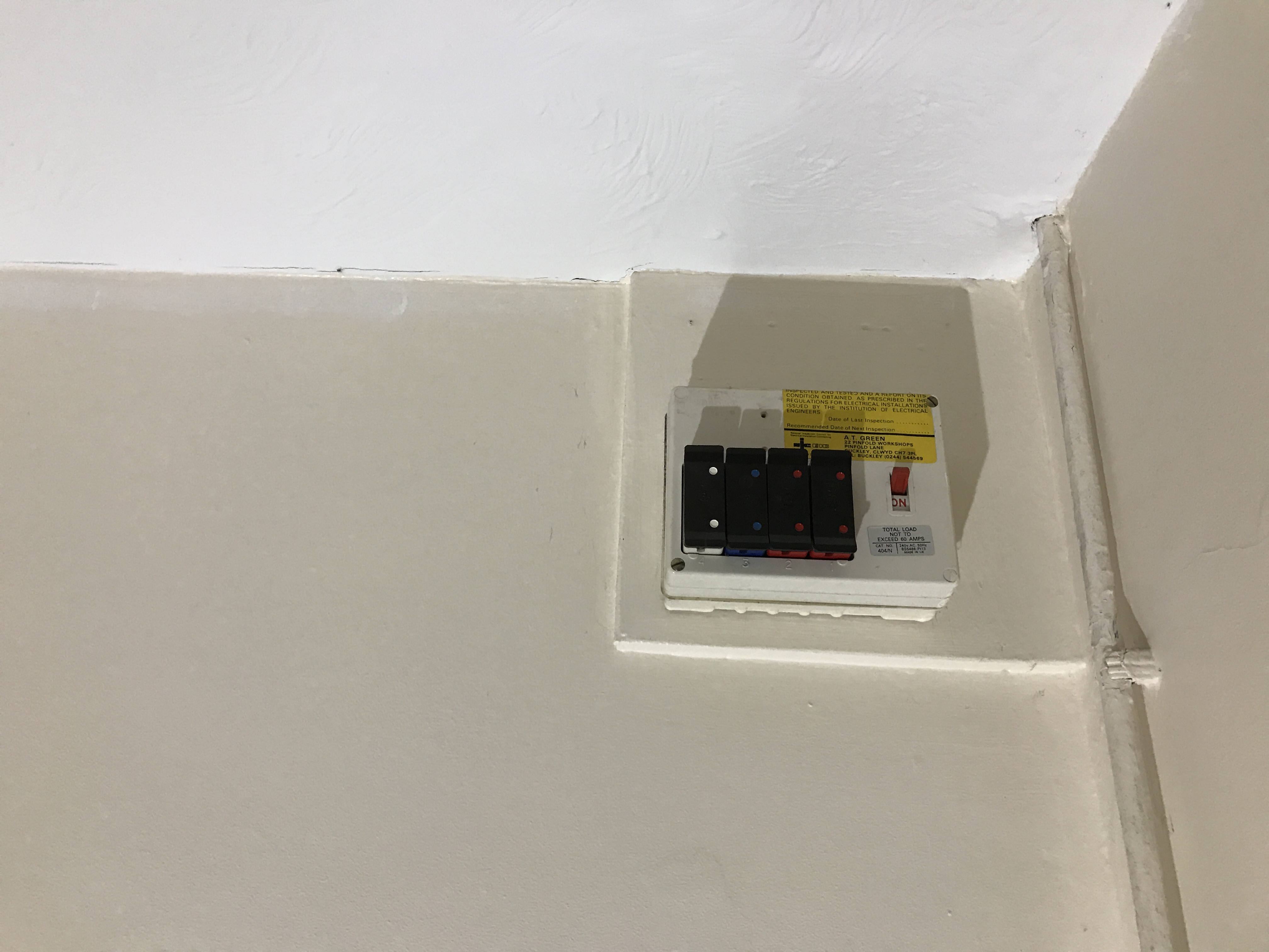 Old Consumer Unit (before)