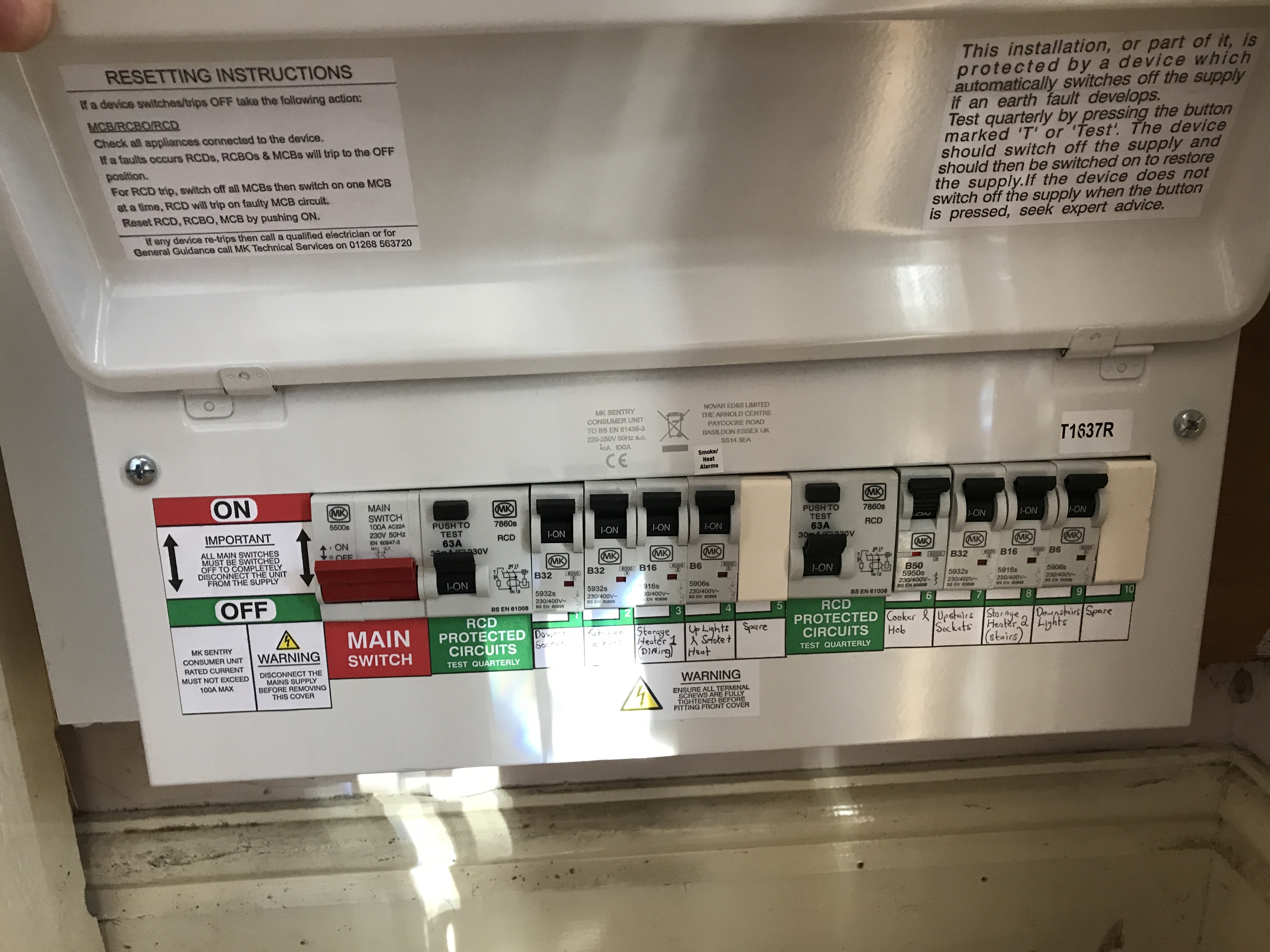 Consumer Unit No1
