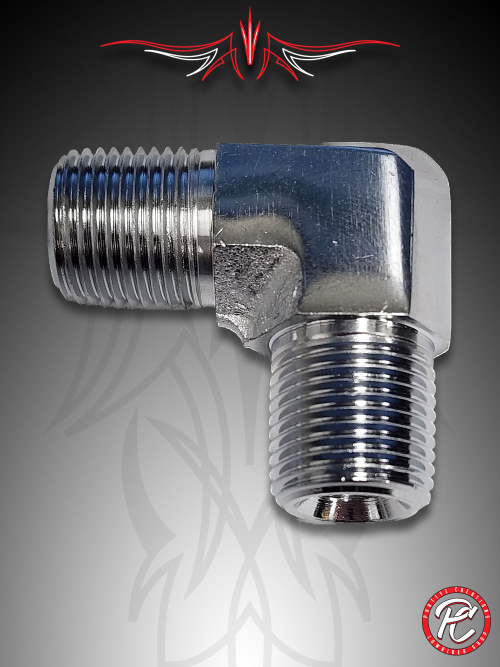 3/8 - 3/8 Elbow (Chrome)