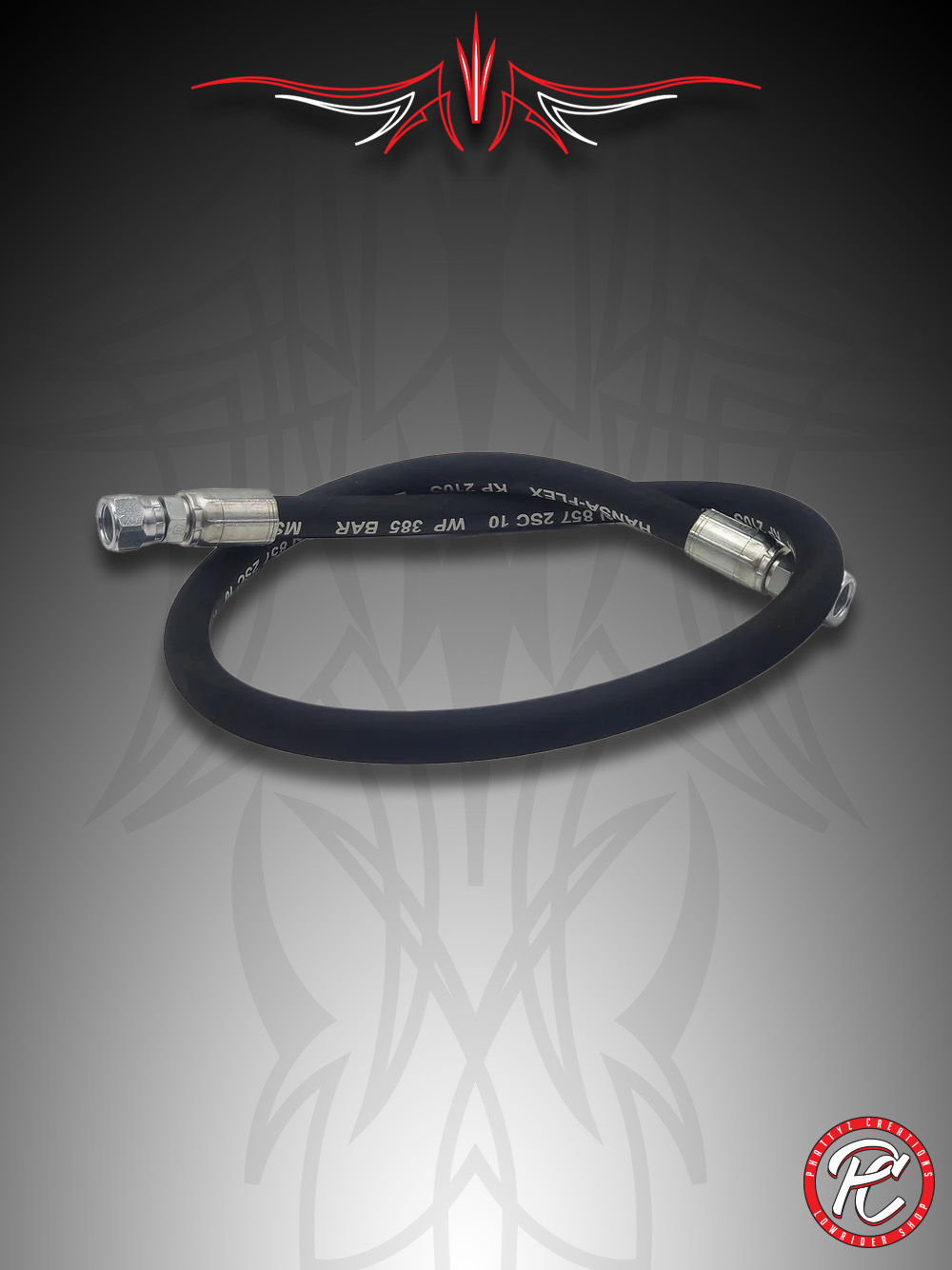 3ft High Pressure #6 Hose