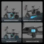 Thumbnail: Electro A9 14" Mini Folding Ebike