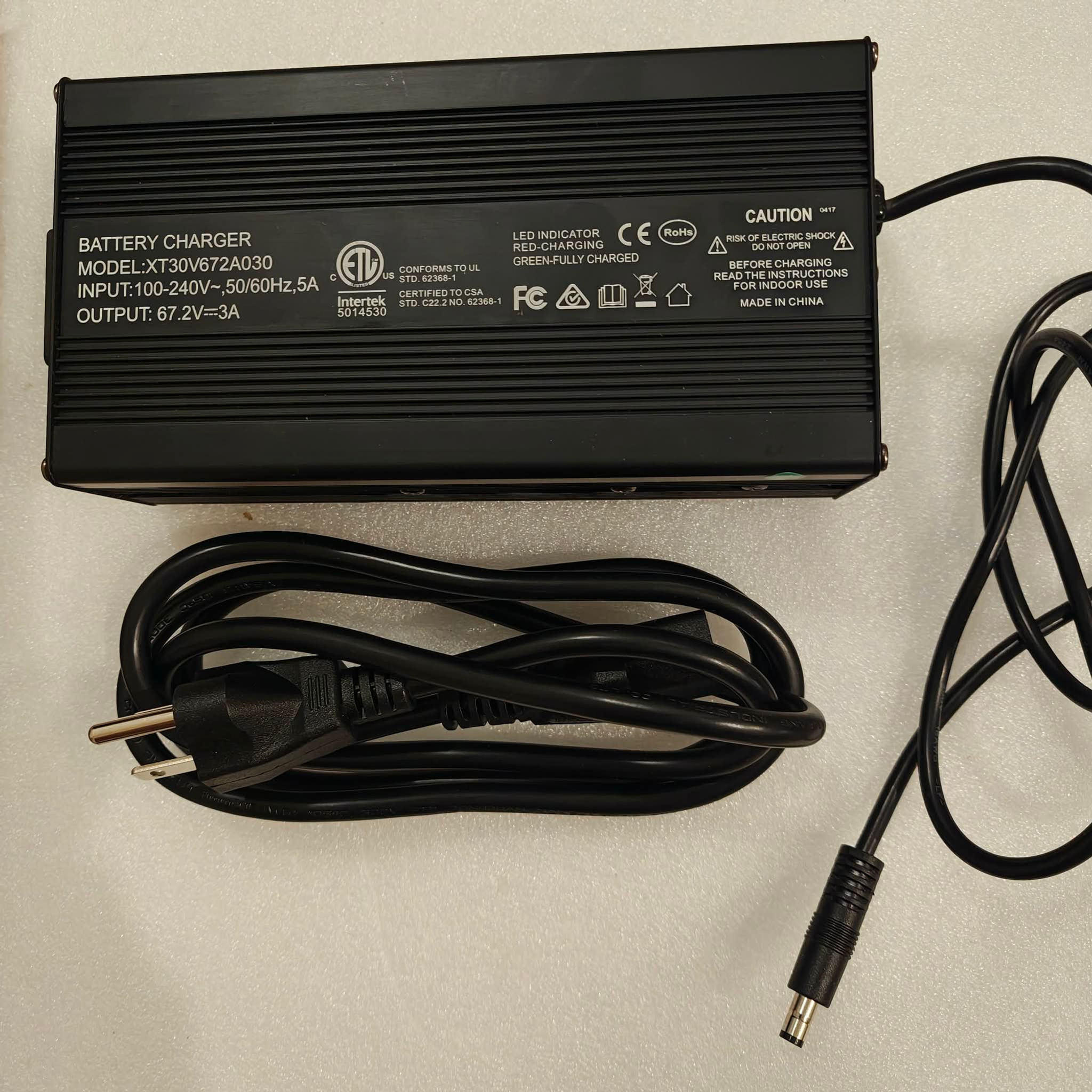 60v 3A Lithium Battery Charger