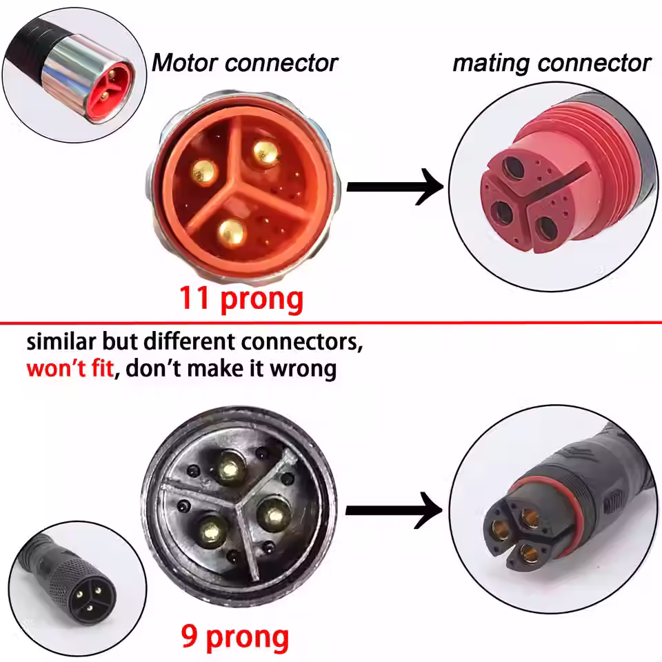 Thumbnail: Motor Adapter Z916 Male to L1121 Female