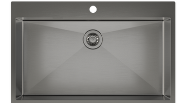 Νεροχύτες κουζίνας ανοξείδωτος Terra 100M