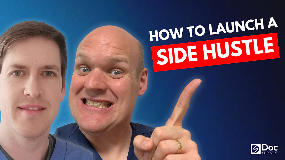 How to Start a Side Hustle While Still Working Full-Time (as a Healthcare Professional)