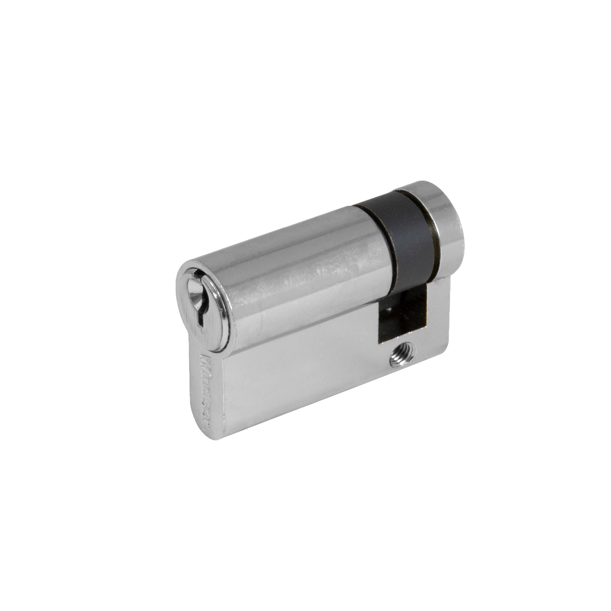 35mm Euro Single Cylinder - Satin Chrome Key Access