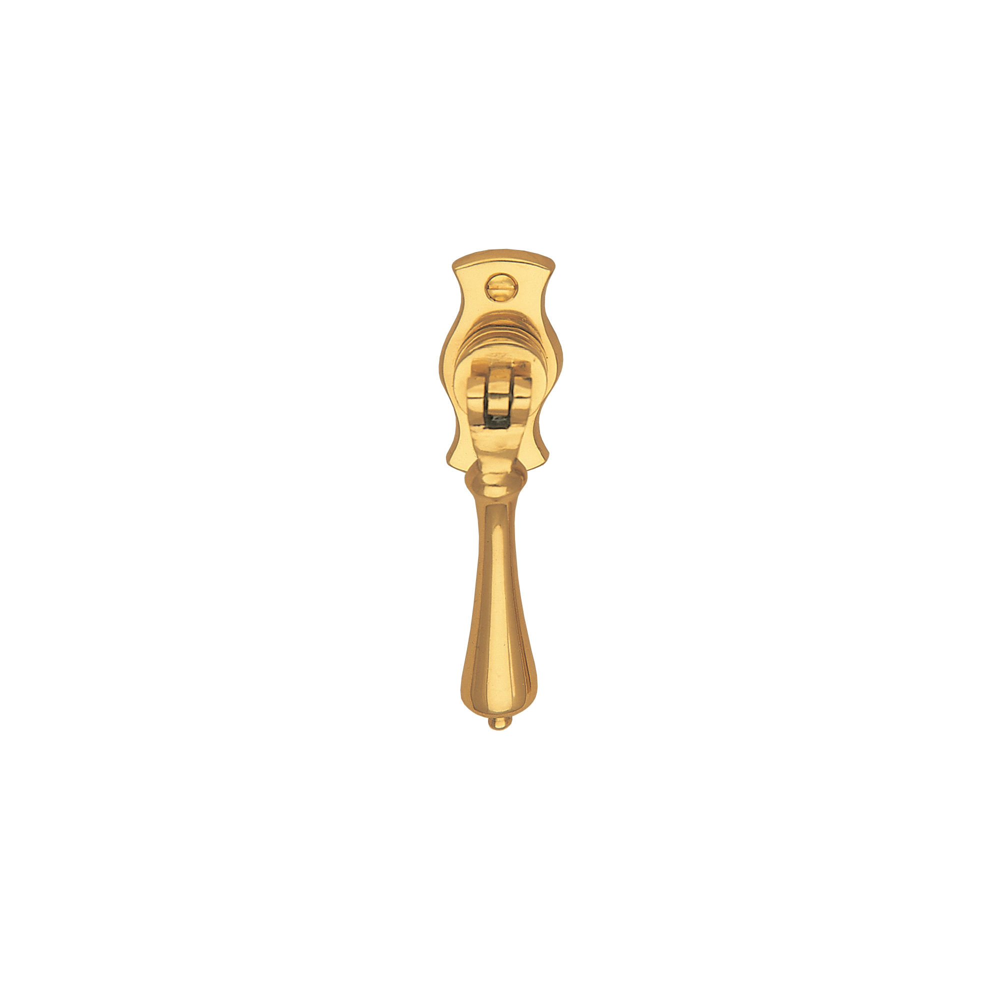 Teardrop Door Pull – Polished Brass