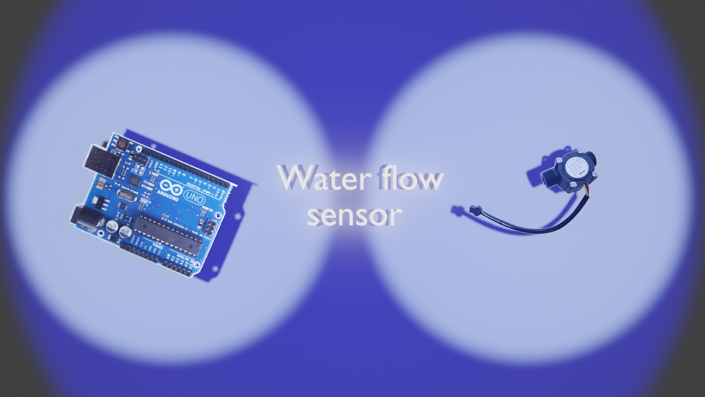 Measuring water flow rate using flow meter and Arduino
