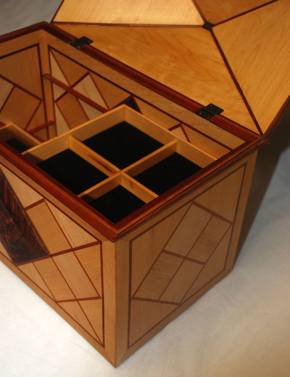 Thumbnail: Tent Top Jewelry Box