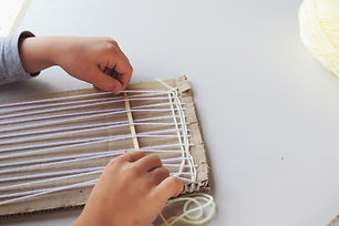 L'atelier tissage