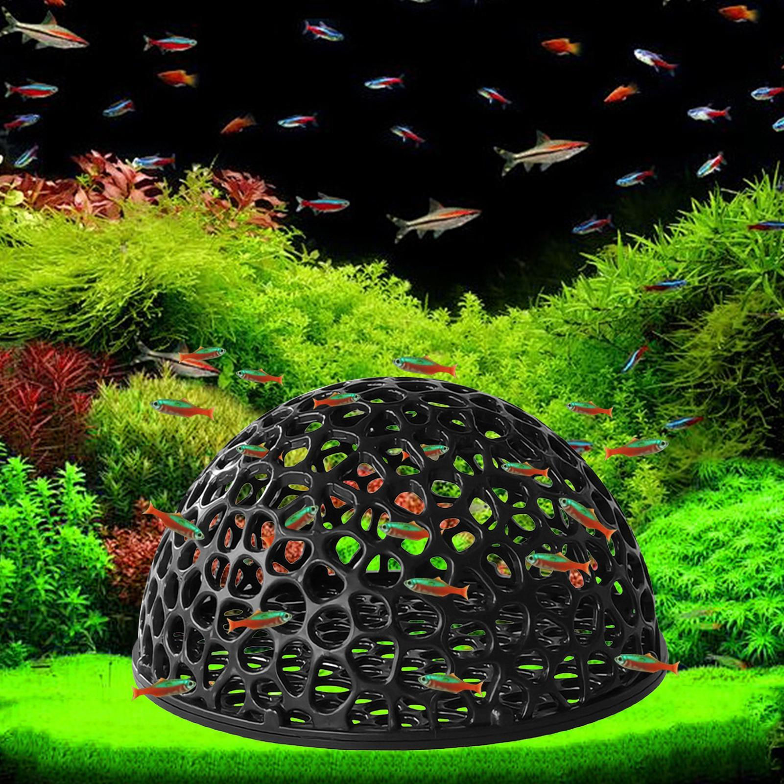 Aquarium shrimp house Cave Mini Porous Betta House Fish Hiding Spots Shrimp Shel