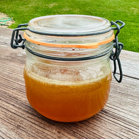 First jar of HAPSIE Honey!