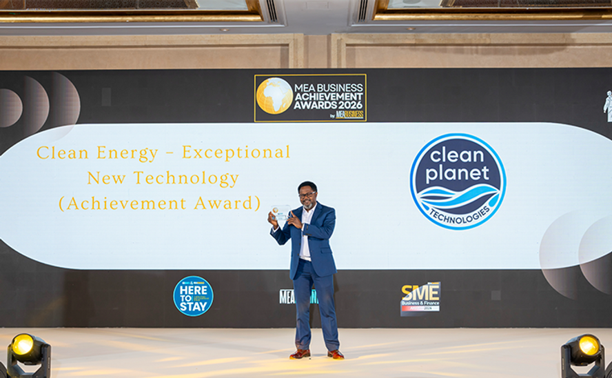 Clean Planet Technologies Wins MEA Business Award for Exceptional