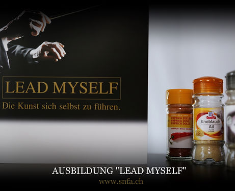 Ausbildung Leadership "lead myself"