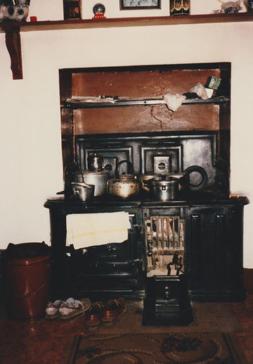 Paddy Raughter's peat stove - hostel in Kilcar Ireland 09.85.jpeg