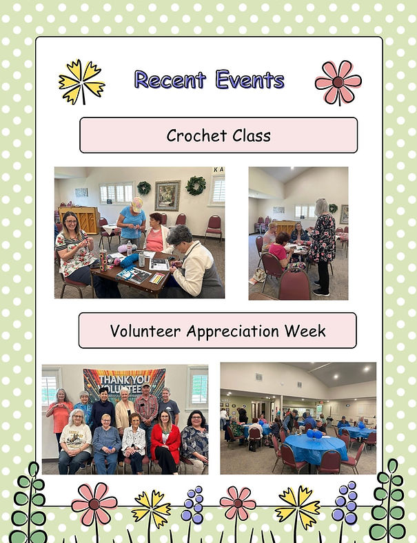 Spring Newsletter for BCRSVP 