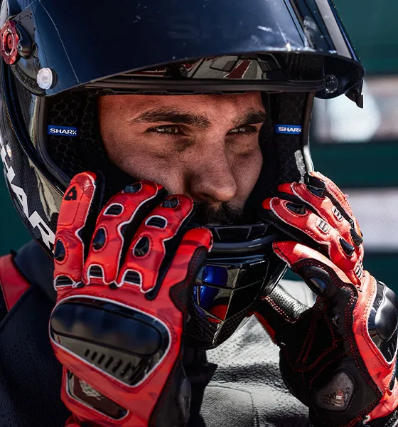 Guanti Bici Guanti Scheletro Uomo - Traspiranti, Antiscivolo, Per - Foto 5