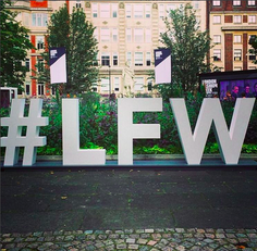 London Fashion Week interning...