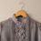 Thumbnail: C A P A R A N K A •Gray ruffle longsleeve blouse
