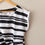 Thumbnail: B A N A N A  R E P U B L I C • Black n white stripe sleeveless blouse