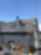 Roofing work in progress