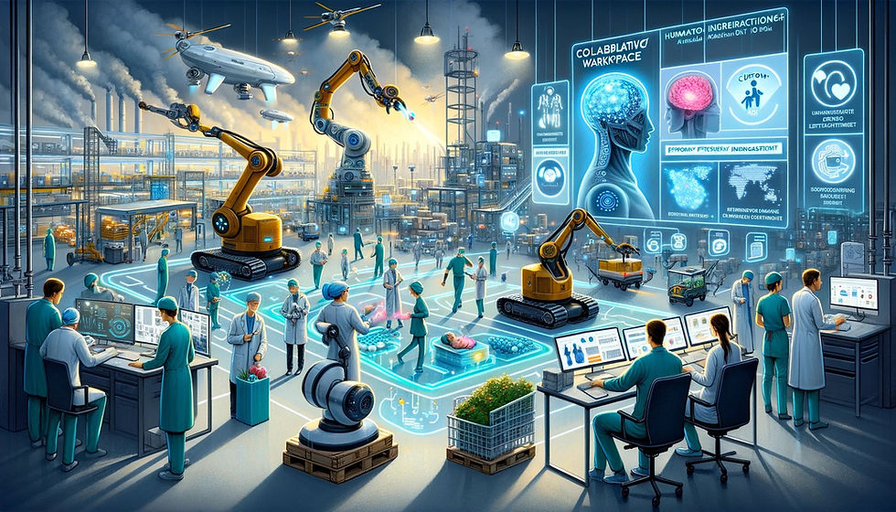Working with Co-bots: A New Era of Collaboration in the Workplace with 6D.Works